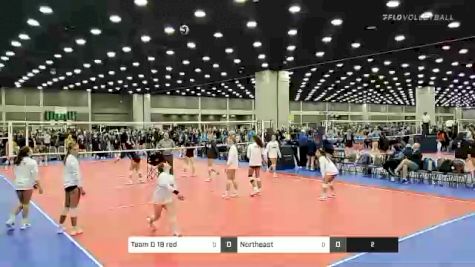 Team D 18 red vs Northeast - 2022 JVA World Challenge presented by Nike - Expo Only