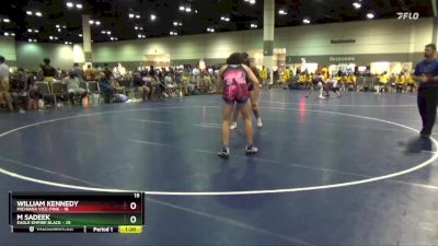 170 lbs Round 2 (6 Team) - M Sadeek, Eagle Empire Black vs William Kennedy, Michiana Vice-Pink