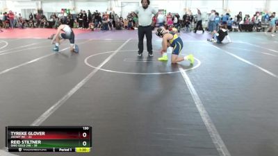 130 lbs Round 4 (10 Team) - Tyreke Glover, Jacket WC vs Reid Stiltner, Ohio Gold 24K