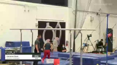 Cameron Bock - Parallel Bars, University of Michigan - 2021 Men's Olympic Team Prep Camp