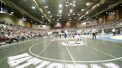 2A 285 lbs Champ. Round 1 - Callen Burke, San Juan vs Samuel Weatherwalk, Parowan