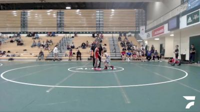 70 lbs Round 3 (6 Team) - CASEY HARRIS, BROWNSBURG/LEGENDS OF GOLD vs SAM MADSEN, MAURER COUGHLIN WRESTLING CLUB