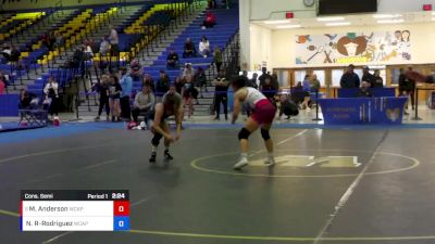 50 lbs Cons. Semi - Mariah Anderson, Air Force Regional Training Center vs Natalie Reyna-Rodriguez, Southern Oregon Regional Training Center