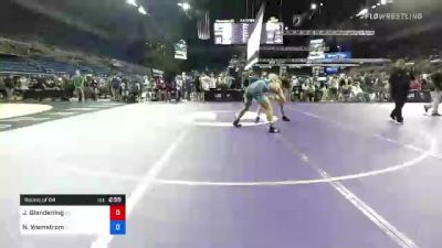 195 lbs Round Of 64 - Joshua Glendening, Iowa vs Nathan Wemstrom, Illinois