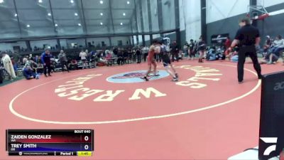 113 lbs Cons. Round 2 - Zaiden Gonzalez, WA vs Trey Smith, OR