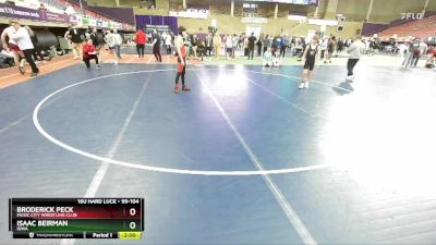 99-104 lbs Round 3 - Broderick Peck, Music City Wrestling Club vs Isaac Beirman, Iowa