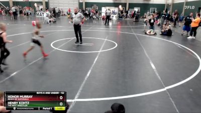 52 lbs Semifinal - Henry Kohtz, The Best Wrestler vs Honor Murray, Ready RP Nationals