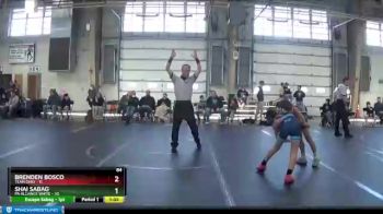 84 lbs Round 2 (8 Team) - Brenden Bosco, Team Ohio vs Shai Sabag, PA Alliance White