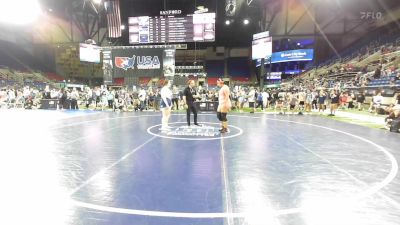 225 lbs Cons 16 #1 - Alejandra Alfaro, Colorado vs Amy Sistek, Nebraska