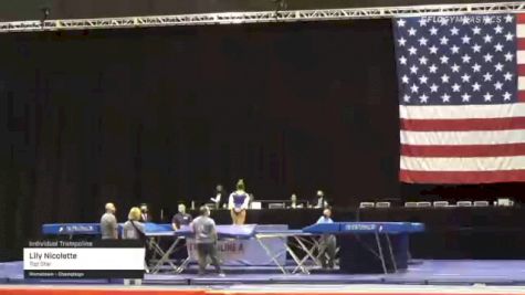 Lily Nicolette - Individual Trampoline, Top Star - 2021 USA Gymnastics Championships