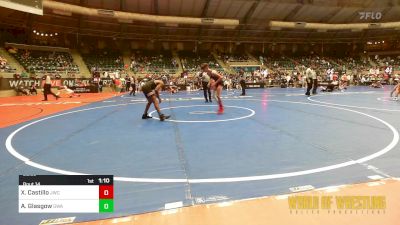 89 lbs Round Of 32 - Xavier Castillo, Juggernaut Wrestling Club vs Ashton Glasgow, The Glasgow Wrestling Academy