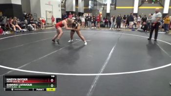 148 lbs Round 3 (6 Team) - Haidyn Snyder, Grand View WC vs Sabrina Lafavour, SOTM Black