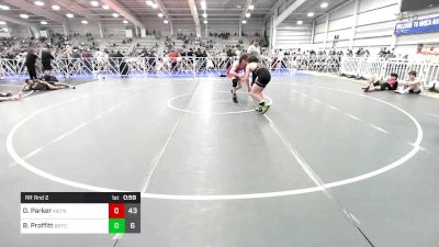 170 lbs Rr Rnd 2 - Oliver Parker, MetroWest United Red vs Britton Proffitt, BRTC