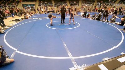 110 lbs Rr Rnd 1 - Ripken Eubanks, Sallisaw Takedown Club vs Liam Newton, Team Tulsa NDT