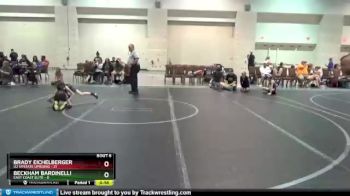 56 lbs Round 3 (4 Team) - Brady Eichelberger, U2 Upstate Uprising vs Beckham Bardinelli, East Coast Elite