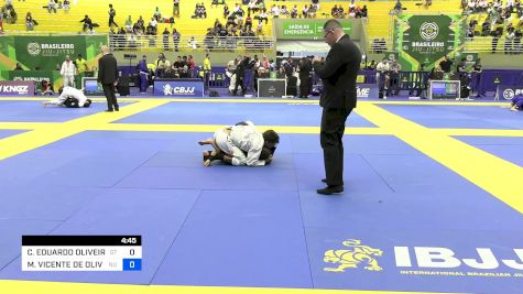 CARLOS EDUARDO OLIVEIRA SILVA vs MATEUS VICENTE DE OLIVEIRA 2024 Brasileiro Jiu-Jitsu IBJJF