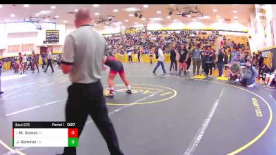 220 lbs Cons. Round 4 - Miguel Gomez, Palm Springs vs Jacob Ramirez, Liberty