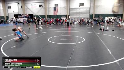 144 lbs Cons. Round 2 - Tripp Gustafson, 308 Wrestling Academy vs Rex Shanno, Riverside