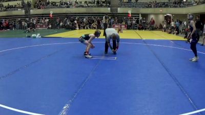 85 lbs Quarterfinal - Mitchell Williams, Outlaw Wrestling Club vs Kylan Walsh, DC Elite