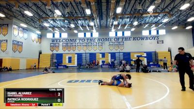 130 lbs Cons. Semi - Isabel Alvarez, Viera Hammers vs Patricia Rodriguez, Attack