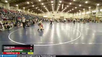 101 lbs Round 1 (6 Team) - Gwendaline Gardiner, Utah Black vs Tylene Tran, Gold Rush