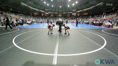 46 lbs Round Of 16 - Tristan Price, Tahlequah Wrestling Club vs Roman Payne, Hilldale Youth Wrestling Club