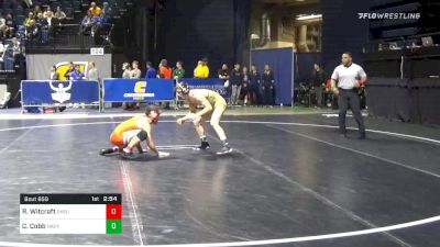 133 lbs Consolation - Reece Witcraft, Oklahoma State vs Casey Cobb, Navy