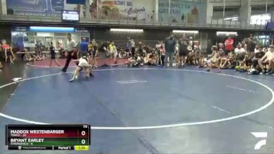 70 lbs 2nd Wrestleback (8 Team) - Maddox Westenbarger, TNWCC vs Bryant Earley, Stronghold