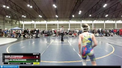 70 lbs Cons. Round 2 - River Fitzsimmons, Legacy Wrestling Acadamy vs Deklan McAlexander, Parma