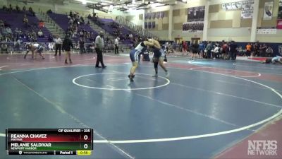 235 lbs Cons. Round 3 - Reanna Chavez, Mayfair vs Melanie Saldivar, Newport Harbor