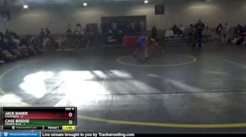 87 lbs Round 1 (8 Team) - Jack Baker, California vs Case Bridge, Indiana Blue