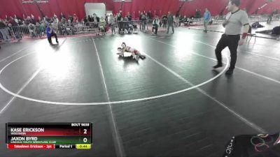 47-49 lbs Round 2 - Jaxon Byrd, Lincoln Youth Wrestling Club vs Kase Erickson, Wisconsin