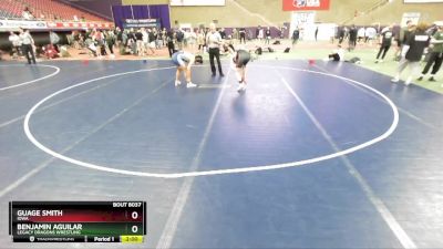 137-137 A Round 1 - Guage Smith, Iowa vs Benjamin Aguilar, Legacy Dragons Wrestling