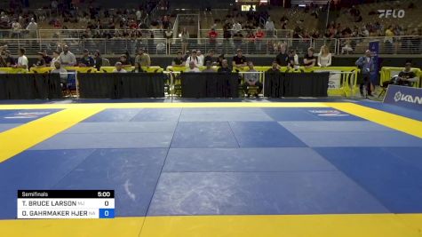 TRAVIS BRUCE LARSON vs OLIVER GAHRMAKER HJERMSTAD 2024 Pan Jiu Jitsu IBJJF Championship