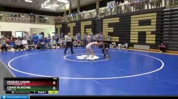 170 lbs Quarterfinals (8 Team) - Vasquez Lonon, Screven County vs Cohen Blaschke, Trion