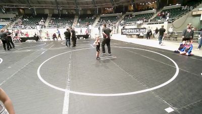 49 lbs Consolation - Bryson Grigg, Tulsa Blue T Panthers vs Connor Carrington, Sallisaw Takedown Club