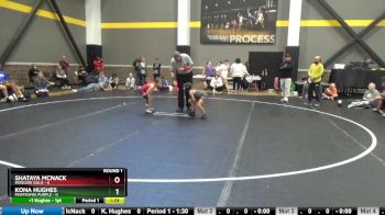 52 lbs Round 1 (4 Team) - Shataya McNack, Missouri Gold vs Kona Hughes, FEWTeamIA Purple