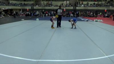 70 lbs Cons. Round 3 - Jace McReynolds, Mineral Point Wrestling Club vs Bo Rooney, Outlaw Wrestling Club