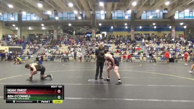 190 lbs Champ. Round 2 - Ben O`Connell, Covenant Life School vs Noah Onkst, McDonogh School