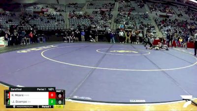 106 lbs Semifinal - Julianna Ocampo, Fort Wayne Snider vs Rex Moore, Manchester