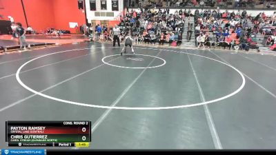 106 lbs Cons. Round 2 - Payton Ramsey, Crystal Lake (CENTRAL) vs Chris Gutierrez, Carol Stream (GLENBARD NORTH)