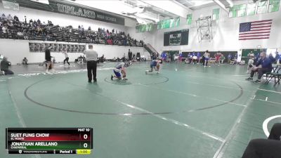 144 lbs Cons. Round 3 - Jonathan Arellano, Chaparral vs Suet Fung Chow, El Monte