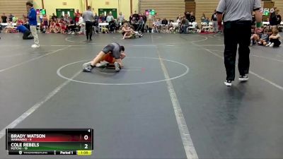 92 lbs Round 1 (6 Team) - Brady Watson, Warhawks vs Cole Rebels, M2TCNJ