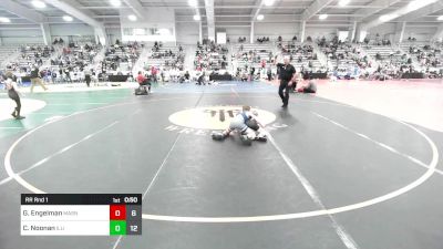 70 lbs Rr Rnd 1 - Gus Engelman, Mat Assassins Red vs Carter Noonan, Illinois Orange & Blue