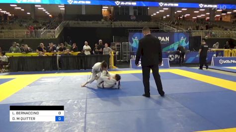 LAURA BERNACCINO vs DEVAN M QUITTER 2024 Pan Jiu Jitsu IBJJF Championship