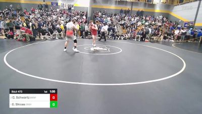 220 lbs Final - Drew Schwartz, Branford vs Don Shivas, Derby/Oxford/Holy Cross