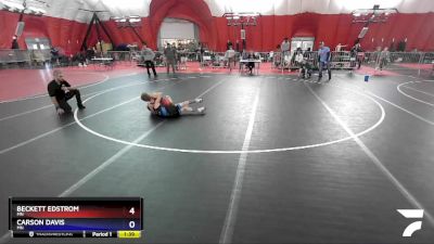 87 lbs Cons. Semi - Beckett Edstrom, MN vs Carson Davis, MN