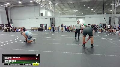 285 lbs Round 5 (8 Team) - George Gjergji, Empire vs Dan Borzio, Bearcats