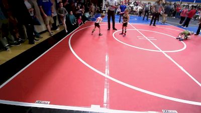 46 lbs Round Of 16 - James Evans, Bartlesville Wrestling Club vs Lucien Dohn, Skiatook Youth Wrestling