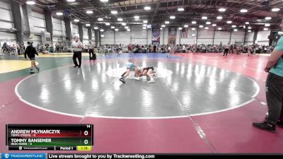 72 lbs Rd# 2 10:30am Friday - Andrew Mlynarczyk, Terps Xtreme vs Tommy Bansemer, Iron Horse